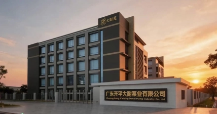 广东开平大耐泵业正式进入工作模式